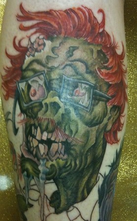 Tattoos - Red Head Zombie - 42375